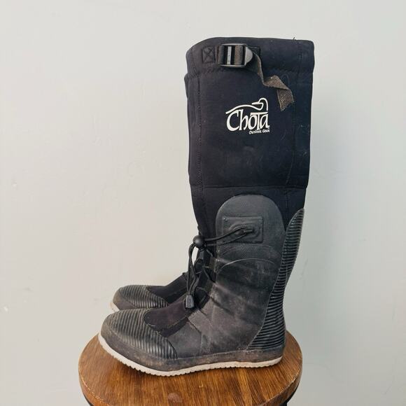 Chita Outdoor Gear Black Wader Boots Women’s Size 7 - Picture 1 of 9